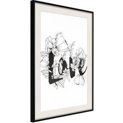 Arkiio Affisch Love With Flowers [Poster] 30x45 Poster